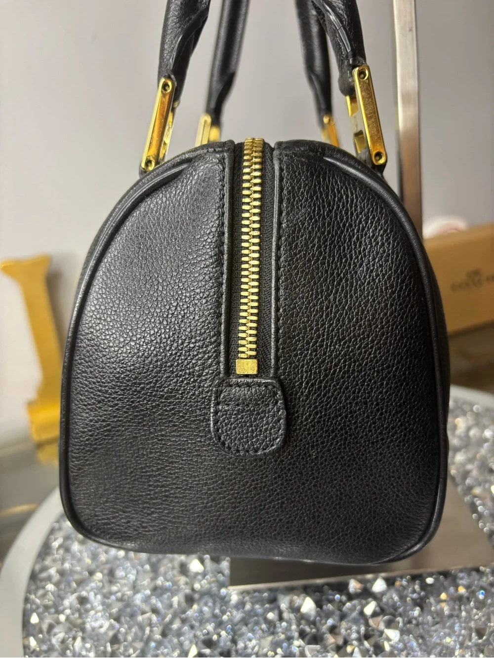 MCM leather Boston bag EUC - Picture 8 of 16